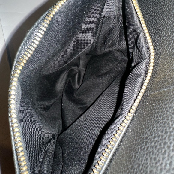 L CREDI Black Pebbled Leather Convertible Backpack Shoulder Bag Handbag - Picture 5 of 6